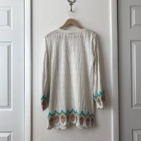 Hemant & Nandita Embroidered Tassel Tunic Dress - Picture 7 of 8